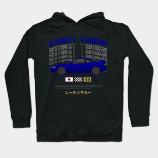 Midnight Racer Azul Integra DC 2 JDM Hoodie